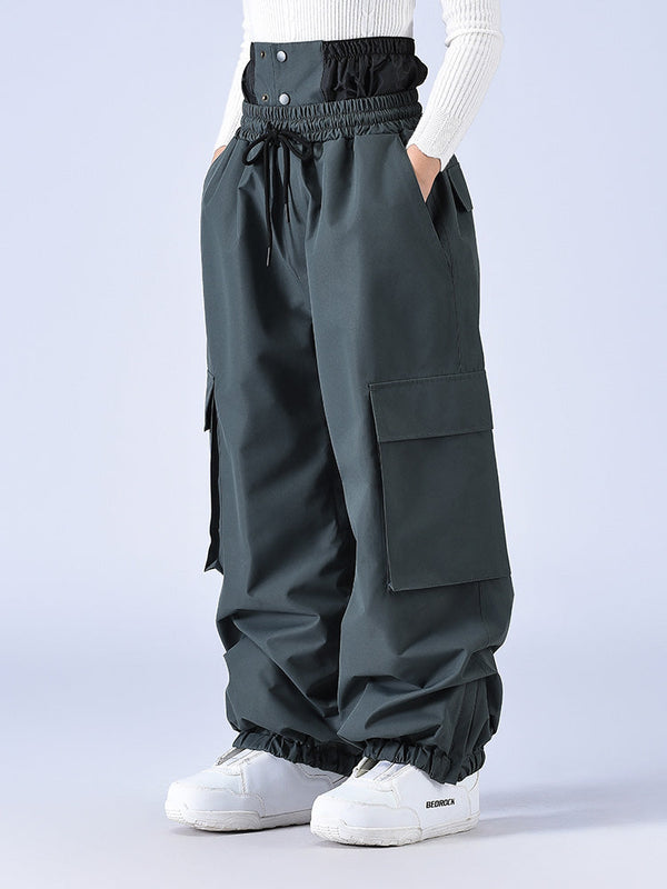Snow Rebel Mountain Rider Performance Baggy Schneehose für Damen