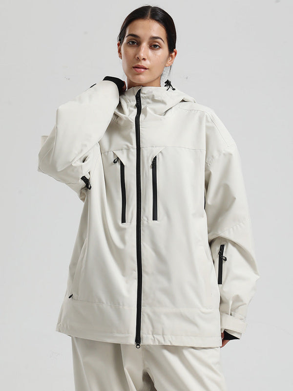 Gsou Snow Durable Mountain Pro Damen-Skijacke mit Isolierung und Windschutz