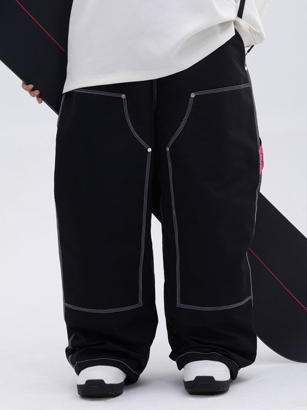 Urban Street Style Freerider Baggy Snow Pants für Damen
