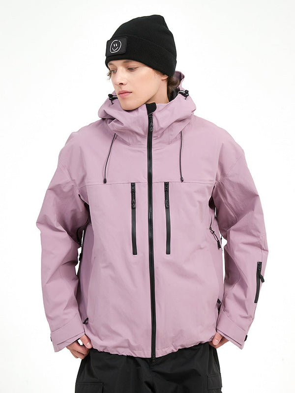 Robuste Mountain Pro Allwetter-Thermo-Schneejacke für Herren, 3-lagig