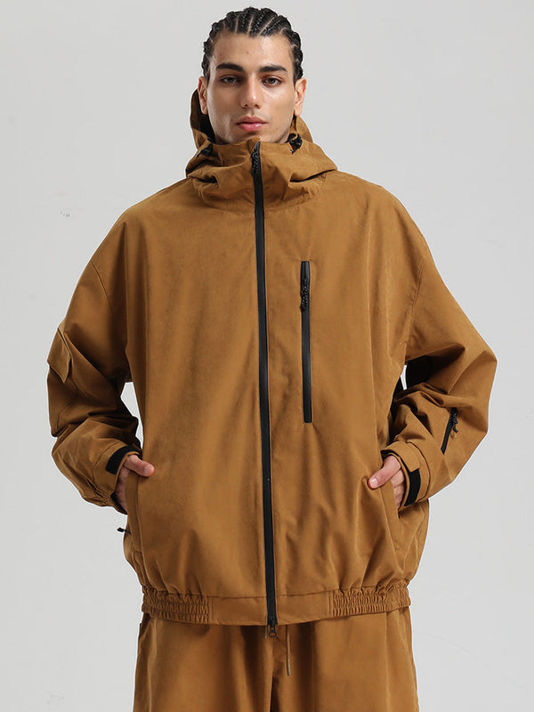 Gsou Snow Mountain Freestyle SnowFlex Street Hybrid Snowboardjacke für Herren