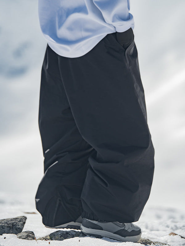 Women's John Snow Alpine Breaker All-Weather Baggy Cargo Ski Snowboard Pants