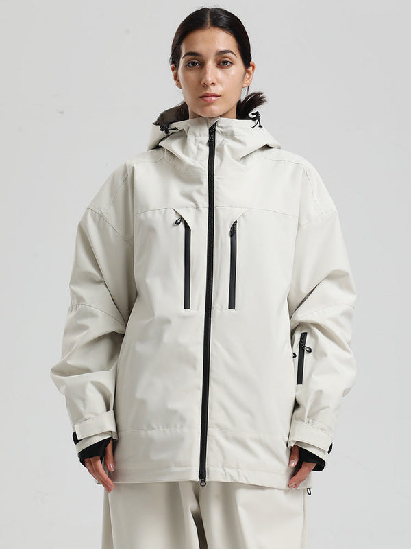 Gsou Snow Durable Mountain Pro Damen-Skijacke mit Isolierung und Windschutz