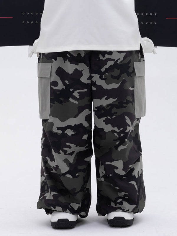Mountain Chill Freestyle Prime Baggy Camo Snowboardhose für Herren