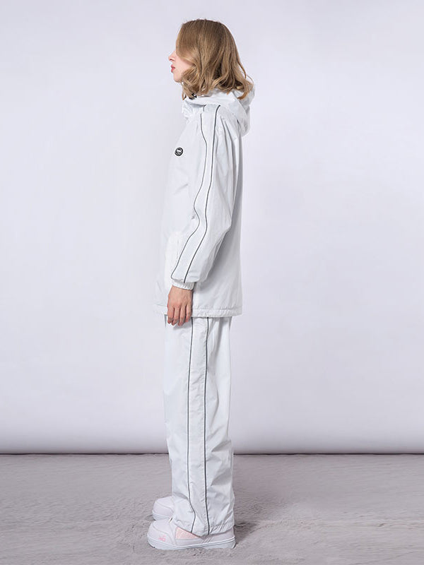 Dook Snow Track Stripe Snowboardjacke und -hose für Damen