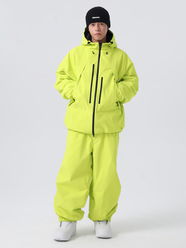 Men's Searipe Unisex Durable Mountain Rider All-Terrain Baggy Snow Suit