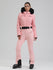 Gsou Snow Mountain Chic Damen-Skianzug mit Kunstpelzbesatz und ausgestelltem Bein