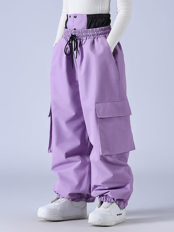 Snow Rebel Mountain Rider Performance Baggy Schneehose für Damen