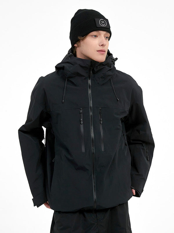 Robuste Mountain Pro Allwetter-Thermo-Schneejacke für Herren, 3-lagig