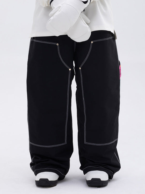 Urban Street Style Freerider Baggy Snow Pants für Damen