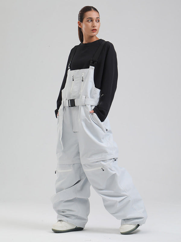 Gsou Snow Mountain Chill Freestyle Baggy Snowboard-Bibs für Damen