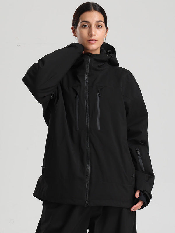 Women's Gsou Snow Durable Mountain Pro Insulated Wind Armor Snow Jacket