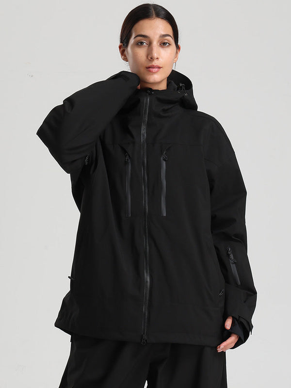 Gsou Snow Durable Mountain Pro Damen-Skijacke mit Isolierung und Windschutz