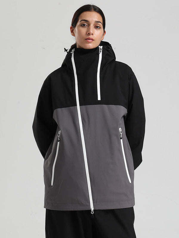 Women's Gsou Snow HyperDrive All-Season Color Block Mountain Cargo Snow Jacket