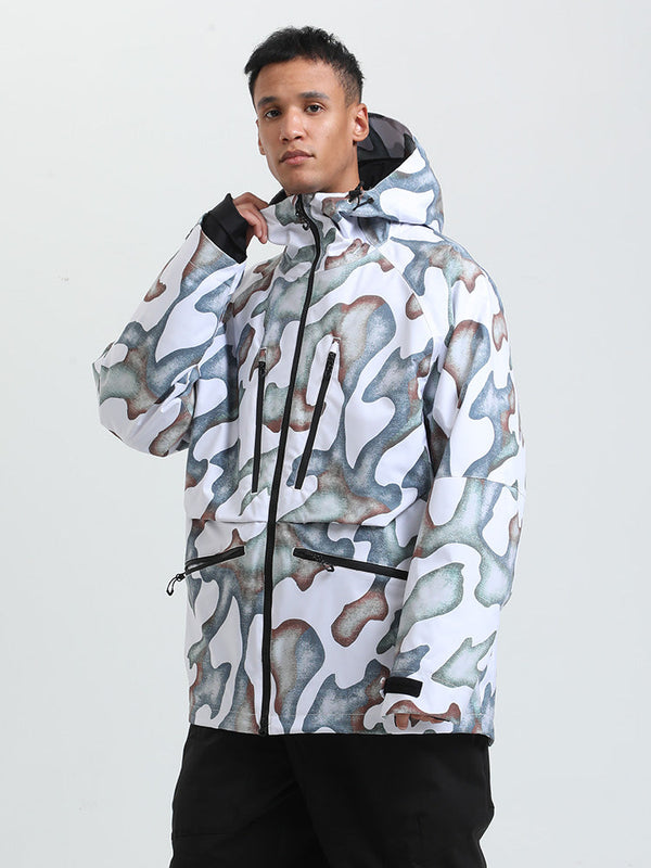 Gsou Snow Herren Langlebige Berg- und Allzweck-Berg- und Schneejacke
