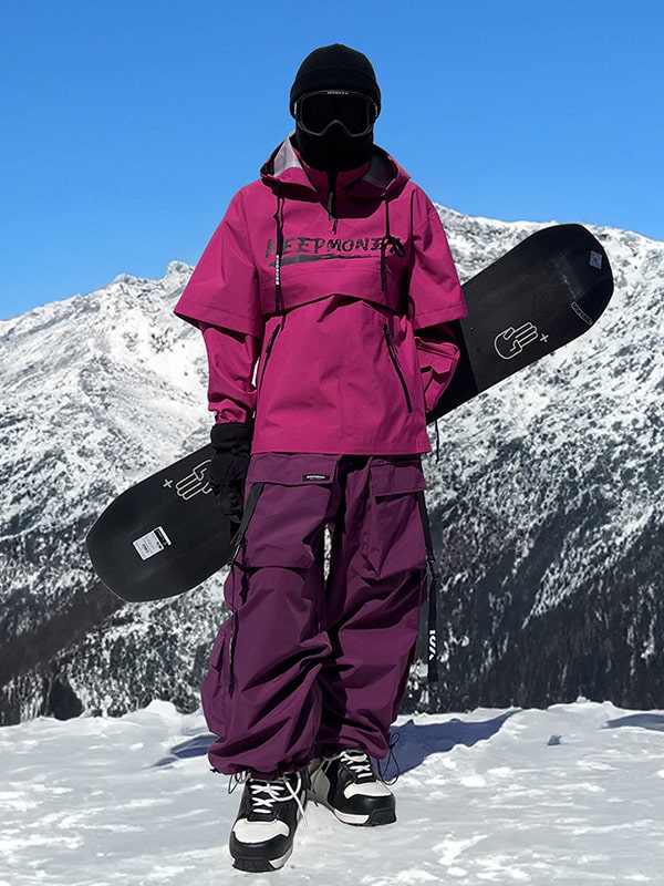 Damen-Schneeanzüge „Keep Money Mountain Chill Baggy“