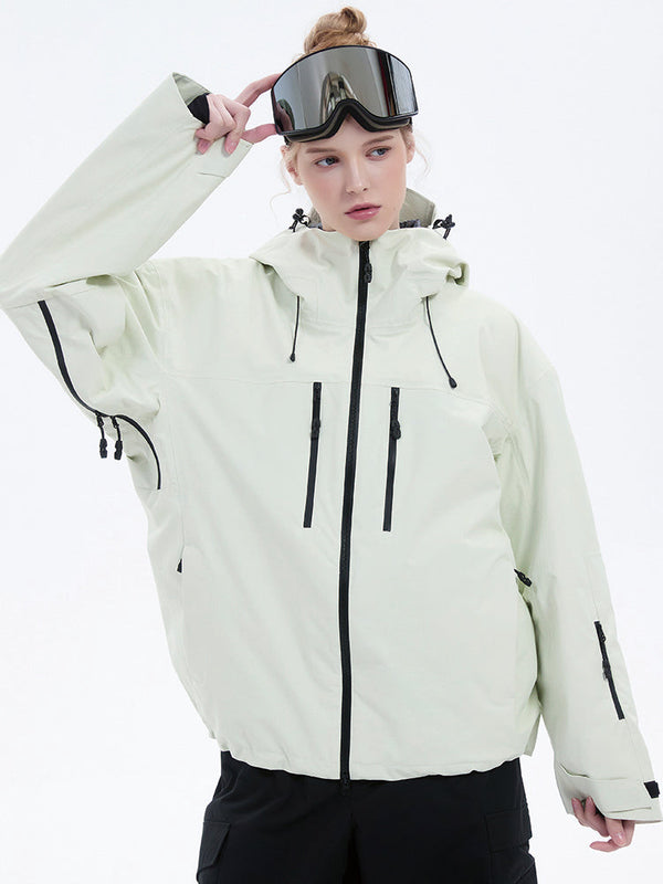 Strapazierfähige Mountain Pro Allwetter-Thermo-Schneejacke für Damen, 3 Lagen