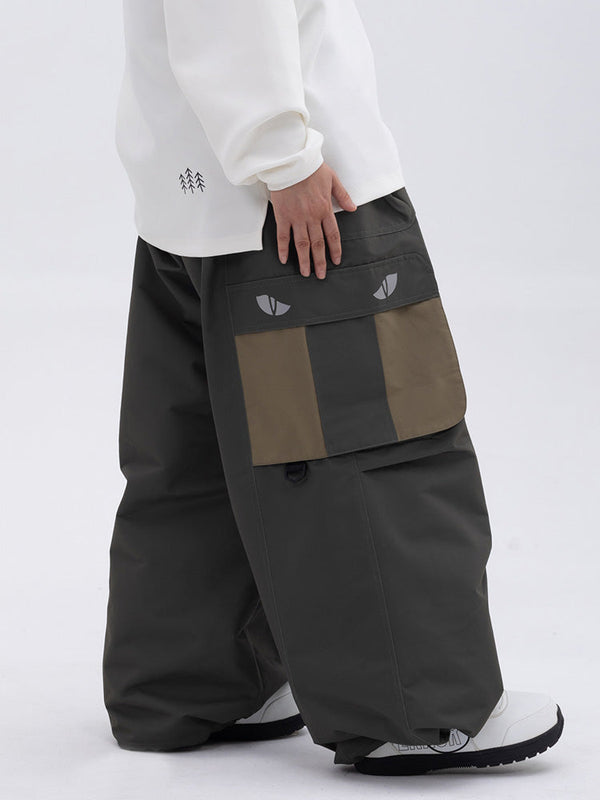 Skyguard Utility Extra Baggy Cargo-Schneehose für Damen
