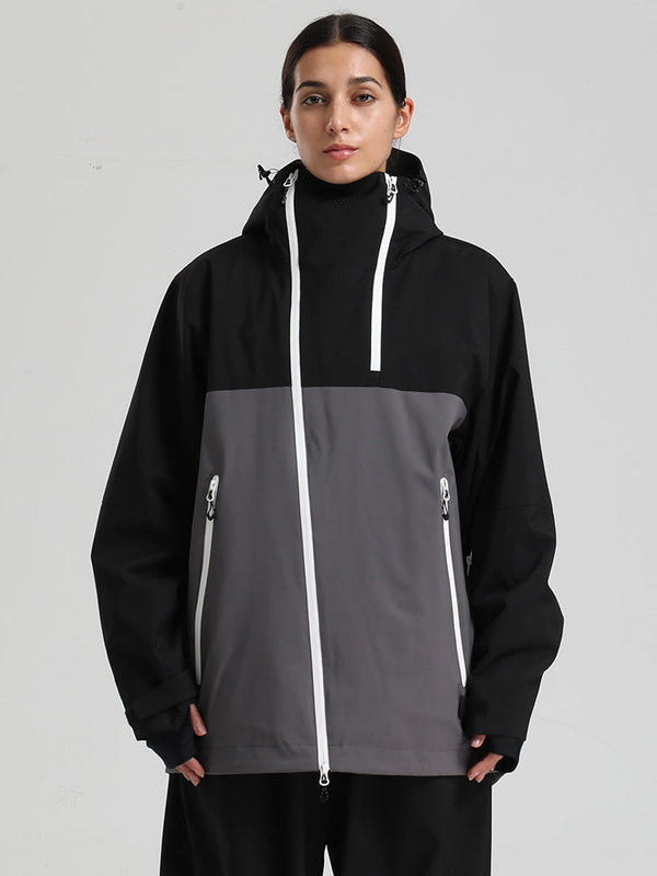 Women's Gsou Snow HyperDrive All-Season Color Block Mountain Cargo Snow Jacket