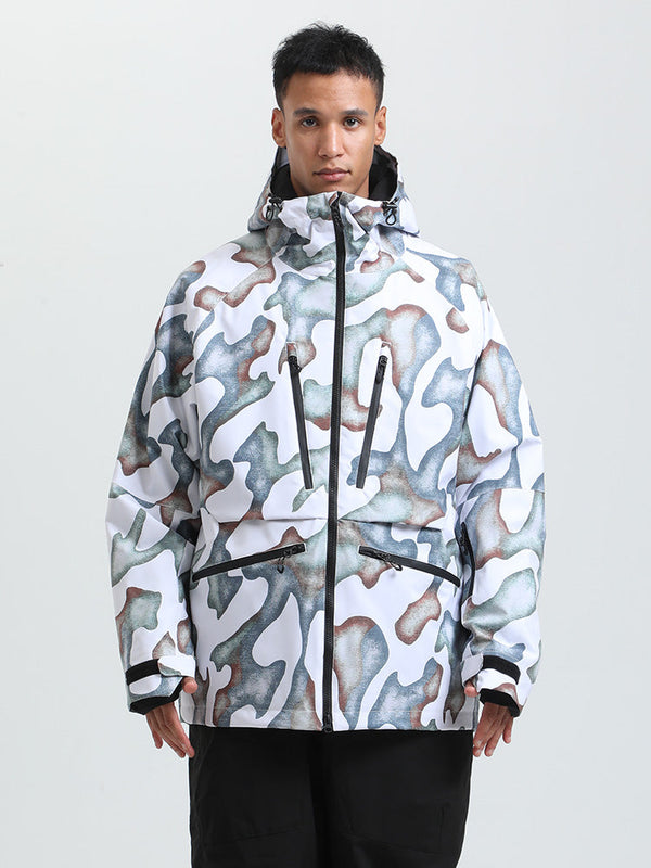 Gsou Snow Herren Langlebige Berg- und Allzweck-Berg- und Schneejacke