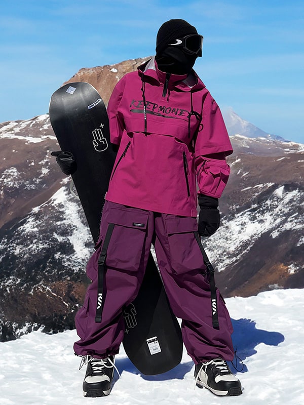 Damen-Schneeanzüge „Keep Money Mountain Chill Baggy“