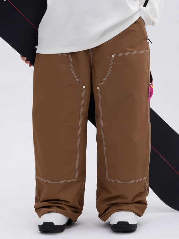 Urban Street Style Freerider Baggy Snow Pants für Damen
