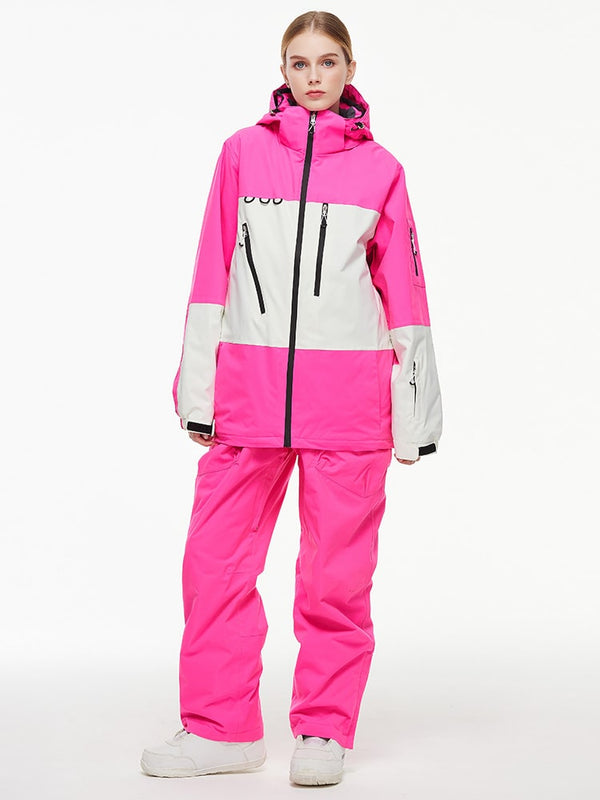 Herren-Thermo-Schneejacke und Latzhose für den Backcountry Mountain Explorer