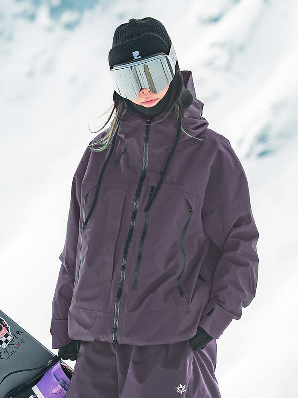 Women's John Snow Alpine Breaker All-Weather Ski Snowboard Jacket