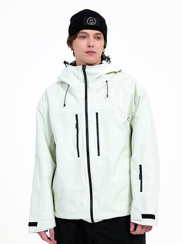 Robuste Mountain Pro Allwetter-Thermo-Schneejacke für Herren, 3-lagig