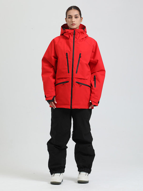 Gsou Damen-Schneeanzug, robust, Bergprofi, Allzweck, Cargo-Schneeanzug