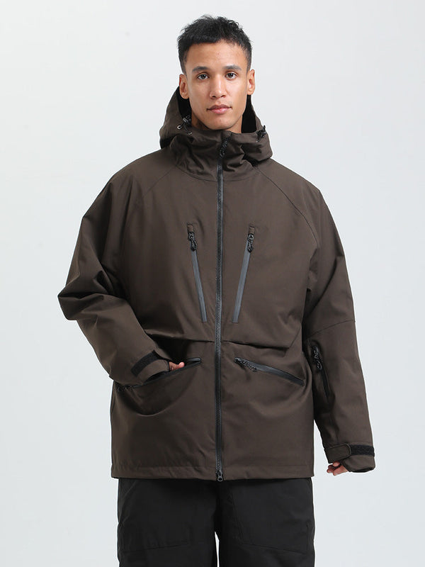 Gsou Herren-Snow Durable Mountain Pro All Function Cargo-Schneejacke