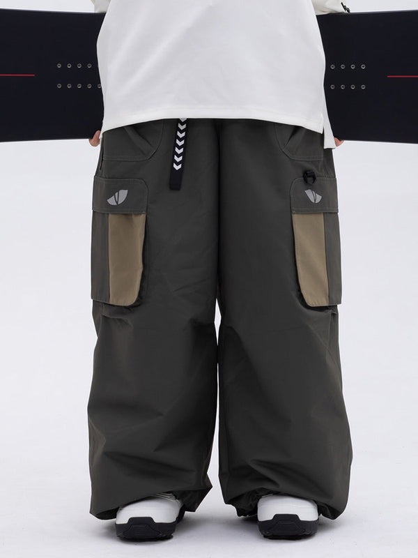 Snowshred Herren Skyguard Utility Extra Baggy Cargo Skihose