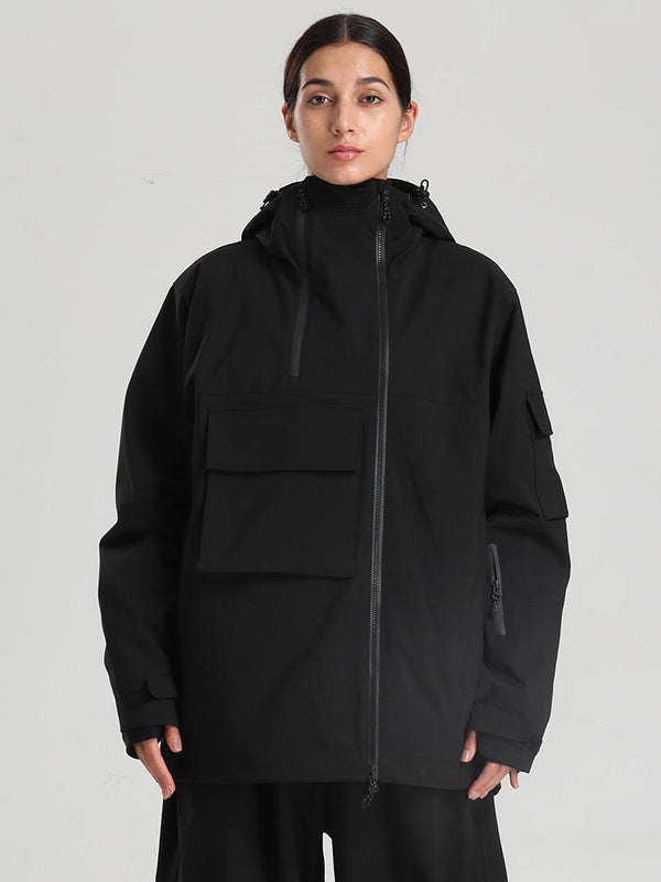 Women's Gsou Snow Terrain Flow FlexZip Hybrid Cargo Snowboard Jacket