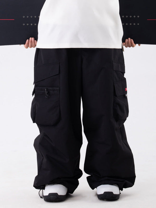 Wild Soul Steeze ParkRider Multi-Pocket Utility Cargo Schneehose für Herren