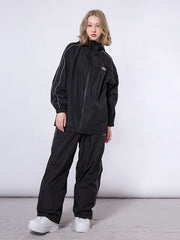 Dook Snow Track Stripe Snowboardjacke und -hose für Damen