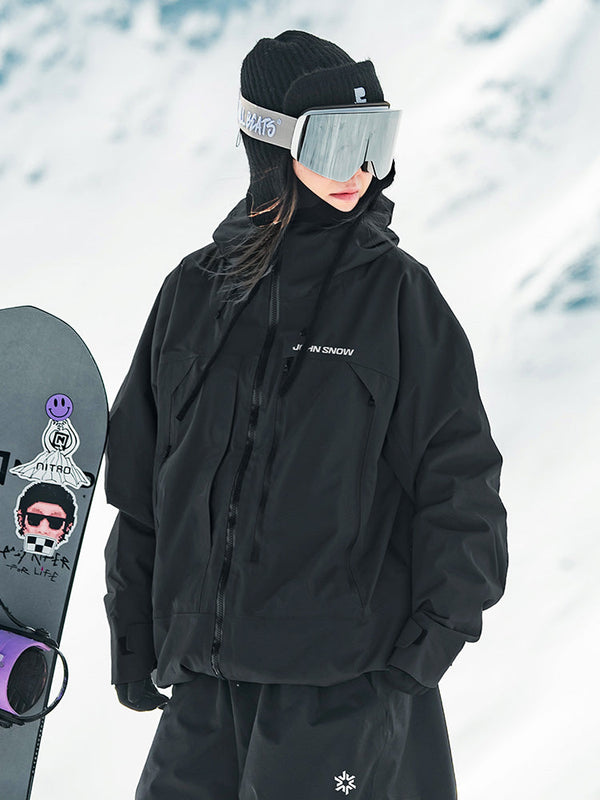 Women's John Snow Alpine Breaker All-Weather Ski Snowboard Jacket