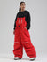 Gsou Snow Mountain Chill Freestyle Baggy Snowboard-Bibs für Damen