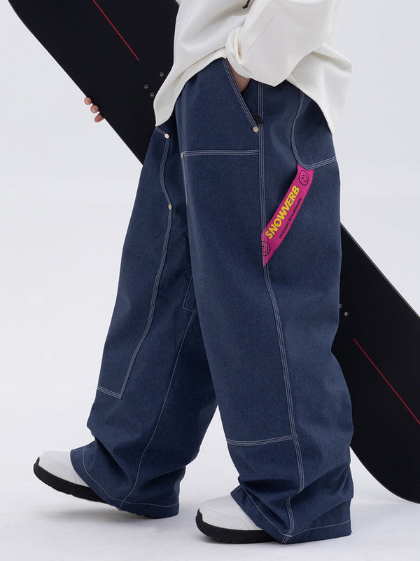 Urban Street Style Freerider Baggy Snow Pants für Herren