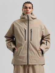 Gsou Snow Herren-Schneejacke, strapazierfähig, Mountain Pro, isoliert, winddicht