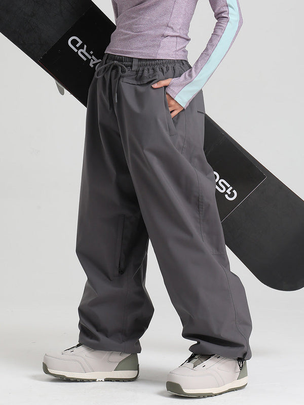 Women's Gsou Snow Mountain Freestyle SnowFlex Street Hybrid Cargo Snow Pants