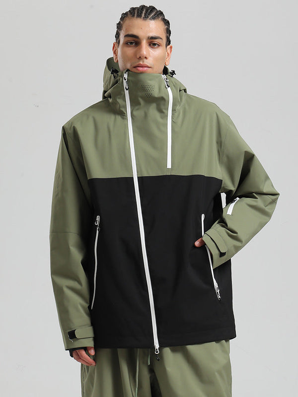 Gsou Snow HyperDrive All-Season Color Block Mountain Cargo Snow Jacket für Herren