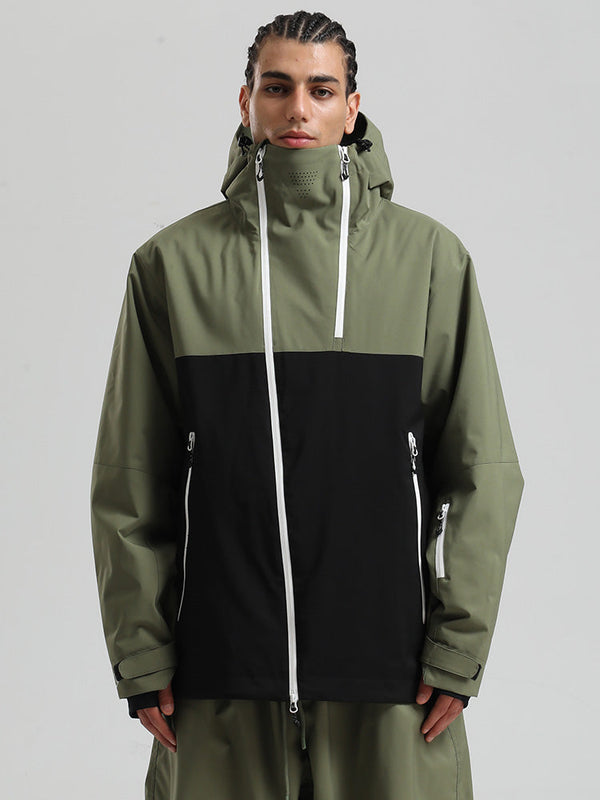 Gsou Snow HyperDrive All-Season Color Block Mountain Cargo Snow Jacket für Herren