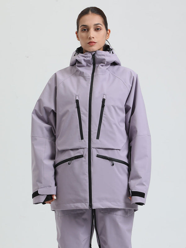 Gsou Damen-Snow Durable Mountain Pro All Function Cargo-Schneejacke