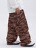 Women's Double Knee Mountain Freestyle Baggy Camo Snow Pants
