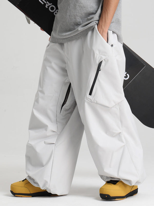 Gsou Snow Herren Strapazierfähige Urban Vibe All Function Baggy Schneehose