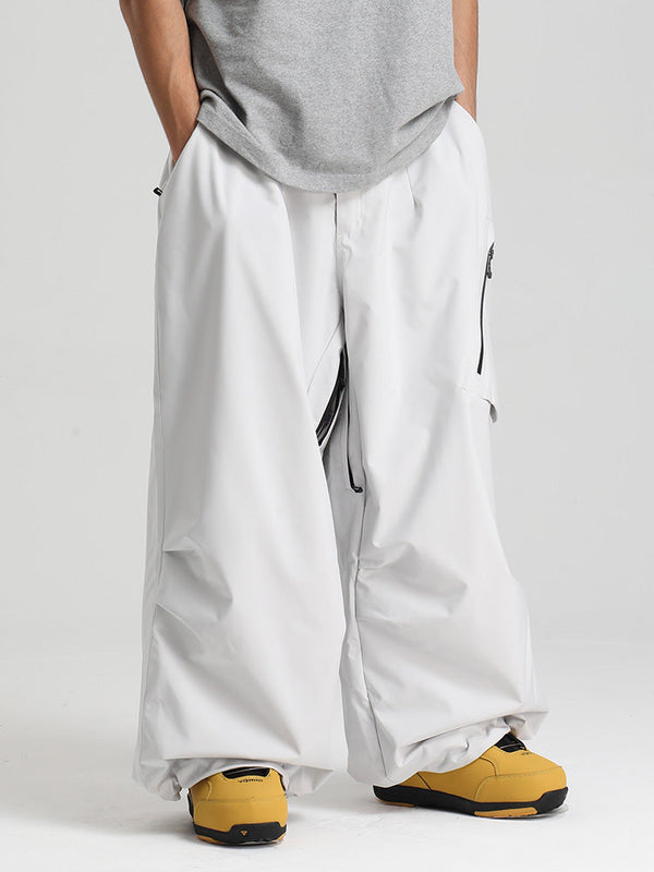 Gsou Snow Herren Strapazierfähige Urban Vibe All Function Baggy Schneehose