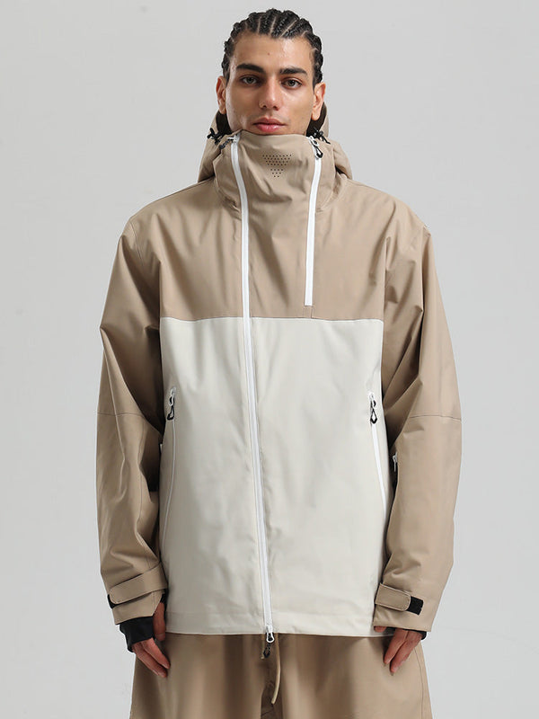 Men's Gsou Snow HyperDrive All-Season Color Block Mountain Cargo Snow Jacket