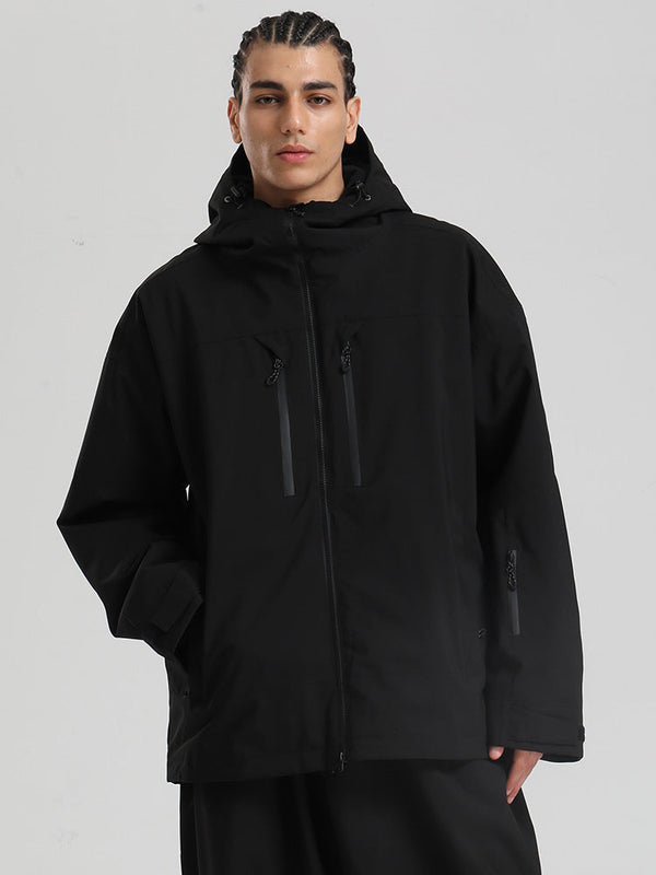 Gsou Snow Herren-Schneejacke, strapazierfähig, Mountain Pro, isoliert, winddicht