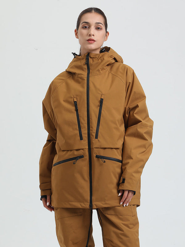 Gsou Damen-Snow Durable Mountain Pro All Function Cargo-Schneejacke
