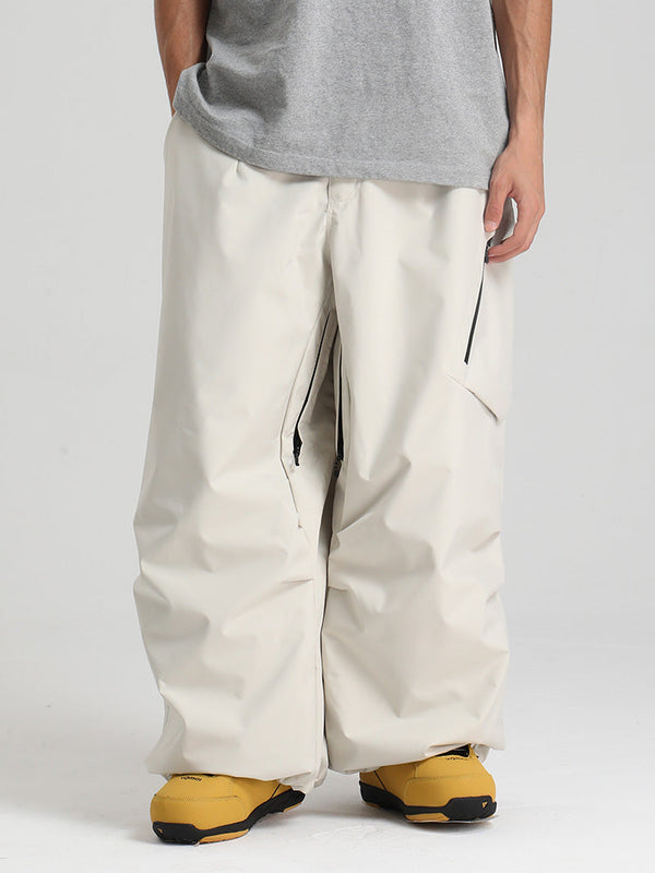 Gsou Snow Herren Strapazierfähige Urban Vibe All Function Baggy Schneehose